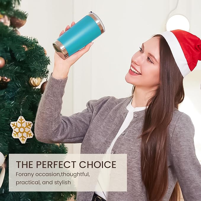 MEWAY 20oz Tumbler Cup Double Wall Vacuum Insulated Travel Mug Bulk, Stainless - Image 4