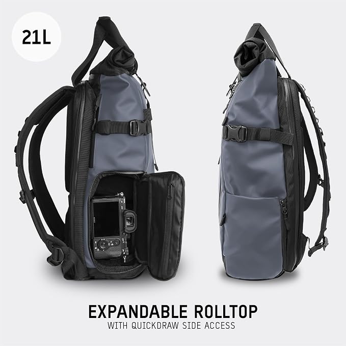 WANDRD PRVKE 21L, V3 Backpack: Weather-Resistant Travel & Camera Backpack - Image 2