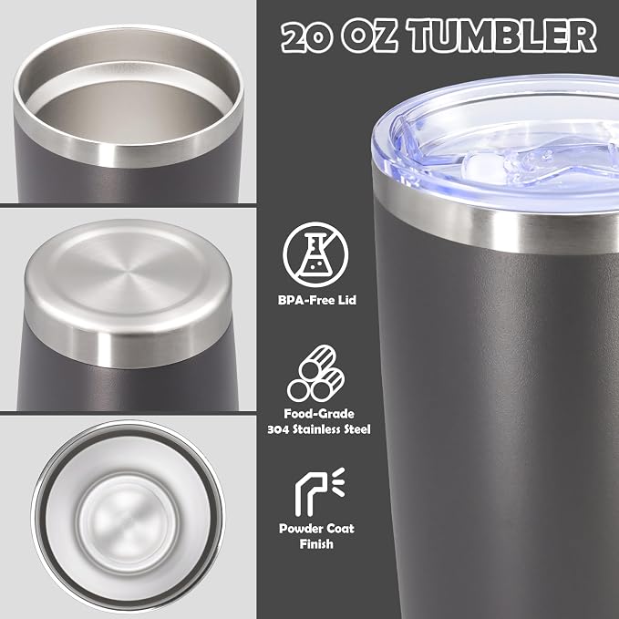 20oz Tumbler Bulk Stainless Steel Tumbler Cup - Image 4