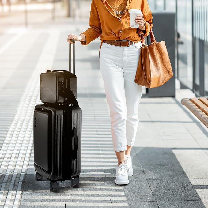 22 Inch Carry On Luggage 22x14x9 Airline Approved, Carry On Suitcase - Image 9