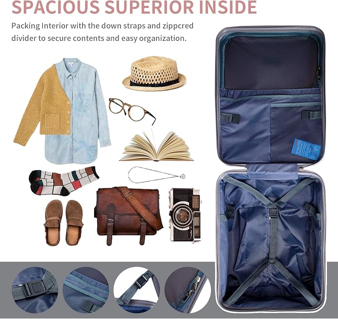 LemoHome Expandable Luggage - Image 5