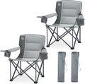 TIMBER RIDGE Oversized Folding Camping Chair by TIMBERRIDGE