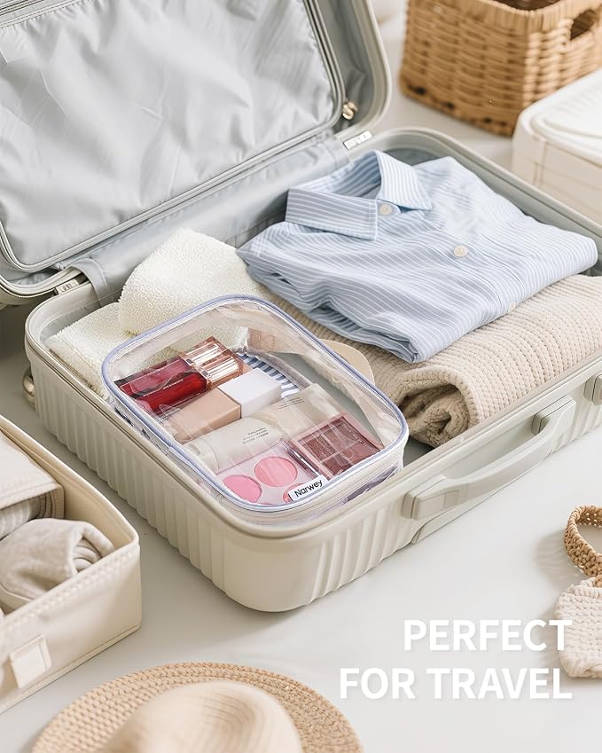 Narwey TSA Approved Clear Toiletry Bag - Image 7