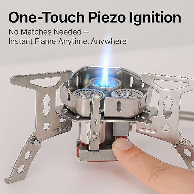 Windproof Camping Stove, Portable Camping Stove - Image 4
