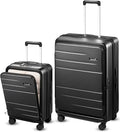 LUGGEX Luggage Sets 2 Piece, FLO5 Expandable Polycarbonate Hard Shell Suitcase by LuggeXLUGGAGE