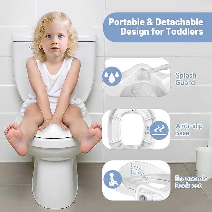Potty Training Seat with Step Stool - 3 in 1 Potty Training Toilet Seat with - Image 4