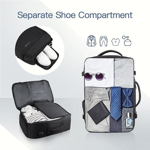 55L Carry On Backpack, Extra Large Travel Backpack - Image 2