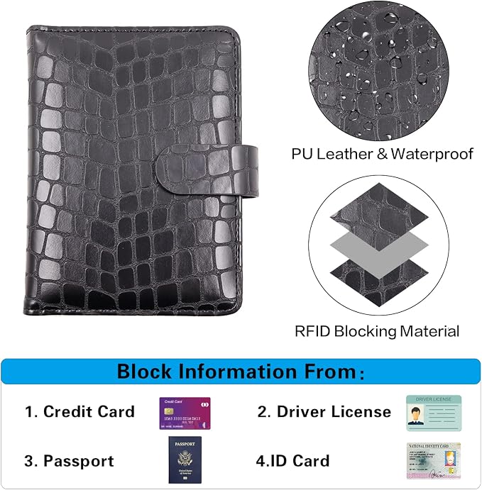 Melsbrinna Premium Leather Passport Holder Covers Case, Waterproof Rfid - Image 3