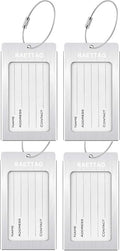 Luggage Tags Metal Suitcase Tags Travel Bag ID Identifier Luggage Tag by WeBravery