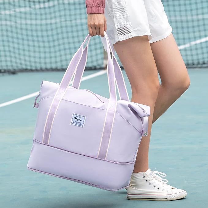Travel Duffel Bag, Sports Tote Gym Bag, Shoulder Weekender Overnight Bag - Image 3