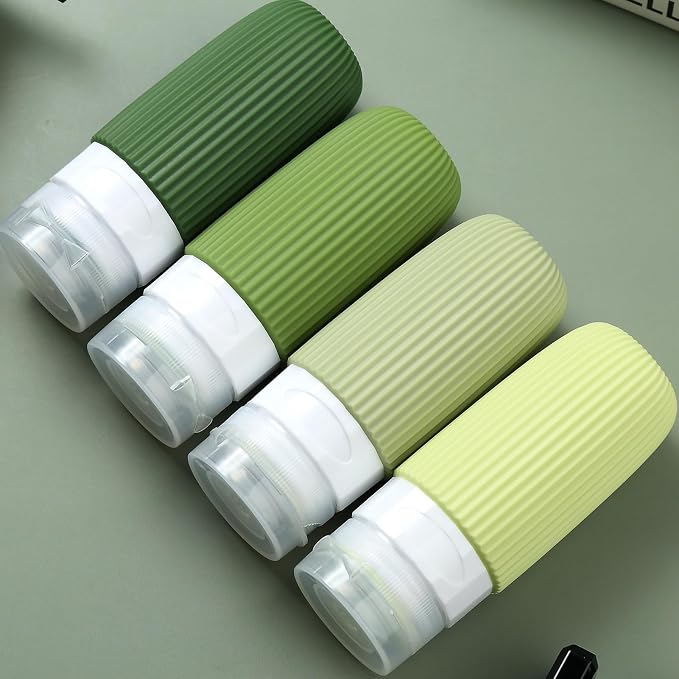 Travel Bottles for Toiletries, Tsa Approved 2oz Travel Bottles, BPA Free Leak - Image 6