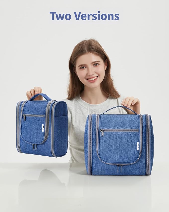 Narwey Small Hanging Travel Toiletry Bag Cosmetic Make up Organizer - Image 9