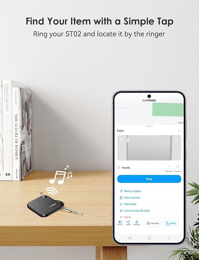 Keys and Phone Finder, Wallets and More, Replaceable Battery, Water-Resistant - Image 4