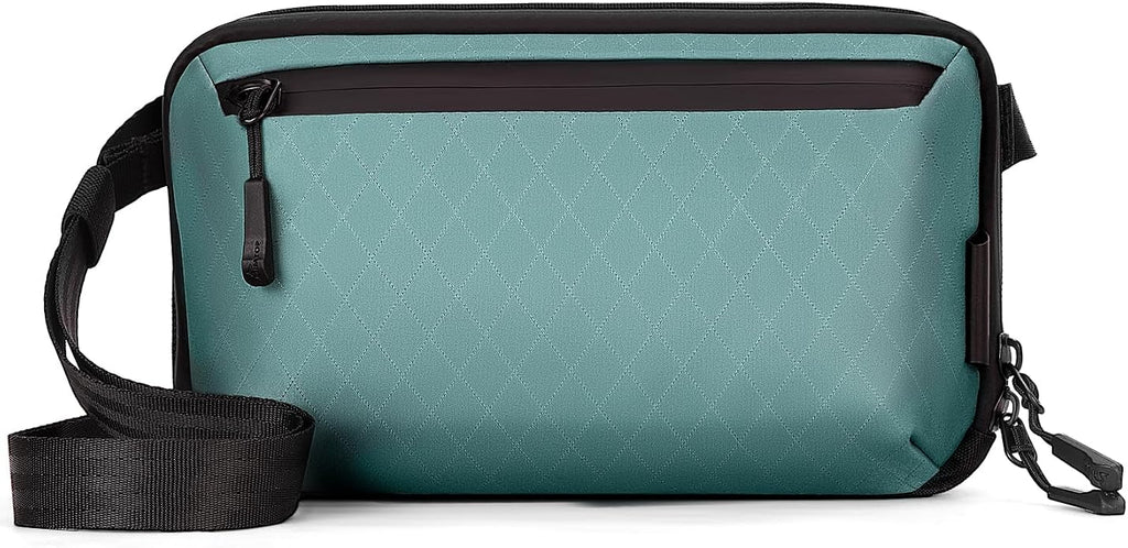 Electronics Organizer Tech Travel Pouch – Waterproof Nylon Diamond Quilted & by SIMTOP