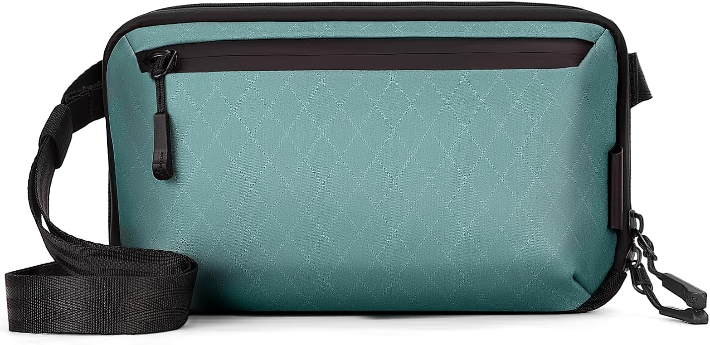 Electronics Organizer Tech Travel Pouch – Waterproof Nylon Diamond Quilted & by SIMTOP