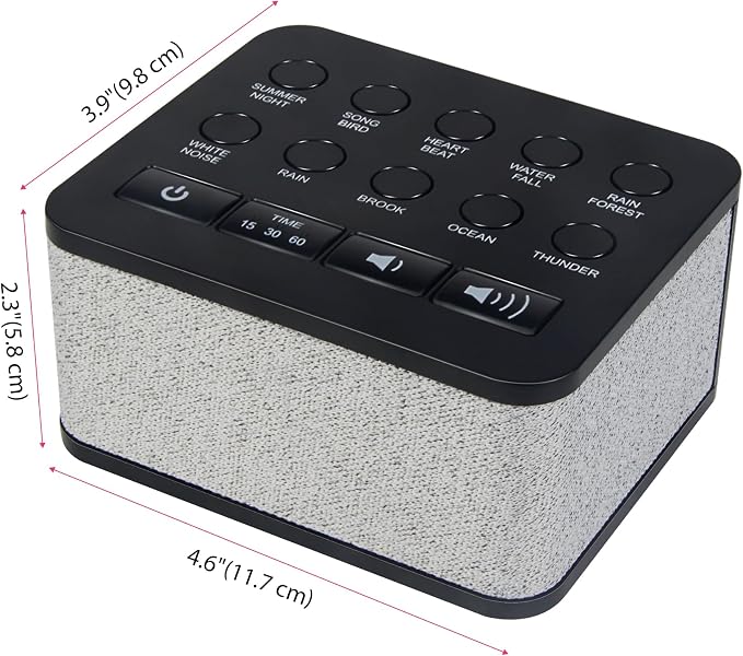 LUXSWAY White Noise Machine, Sleep Sound Machine - Image 7