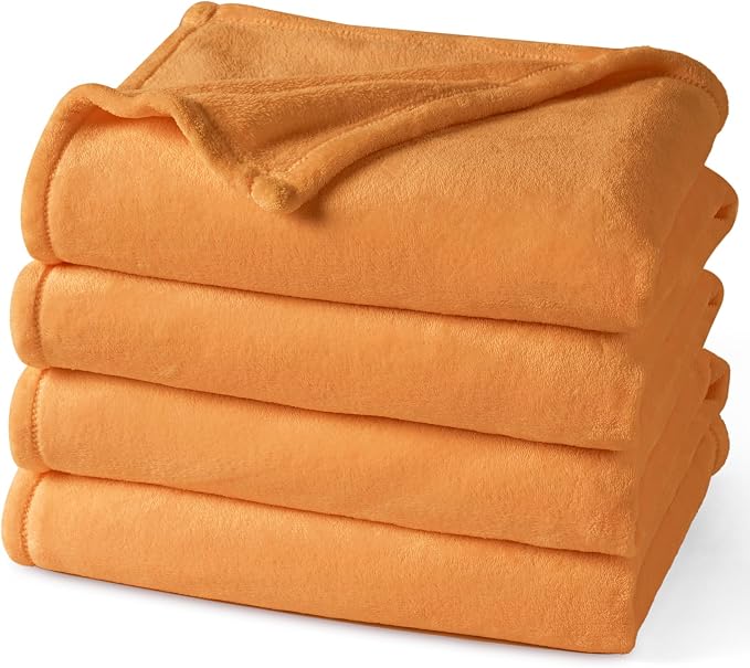 PHF Ultra Soft Fleece Blanket Queen Size, No Shed No Pilling Luxury Plush Cozy by PHF