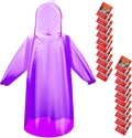 Bruvoalon 6 & 20 Pack Disposable Rain Ponchos by Bruvoalon