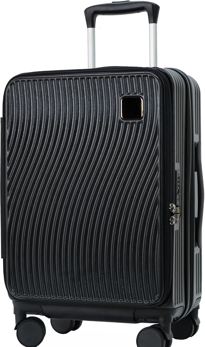 buy 0ne get 0ne free! 20 Inch Expandable Carry on Luggage PC Hard Shell TSA by Sinouso