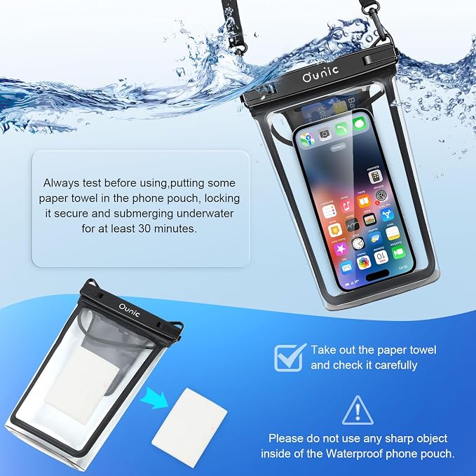 Large Waterproof Phone Pouch, Floating Waterproof Pouch - Image 7