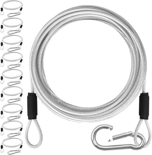 1/8 inch Stainless Steel Security Cable by VIVBOO