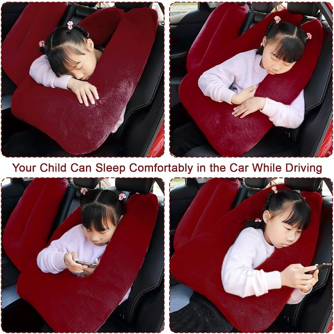 Travel Pillow, Travel Pillow for Kids, Sleeper Hold Pillow Travel, Removable - Image 6