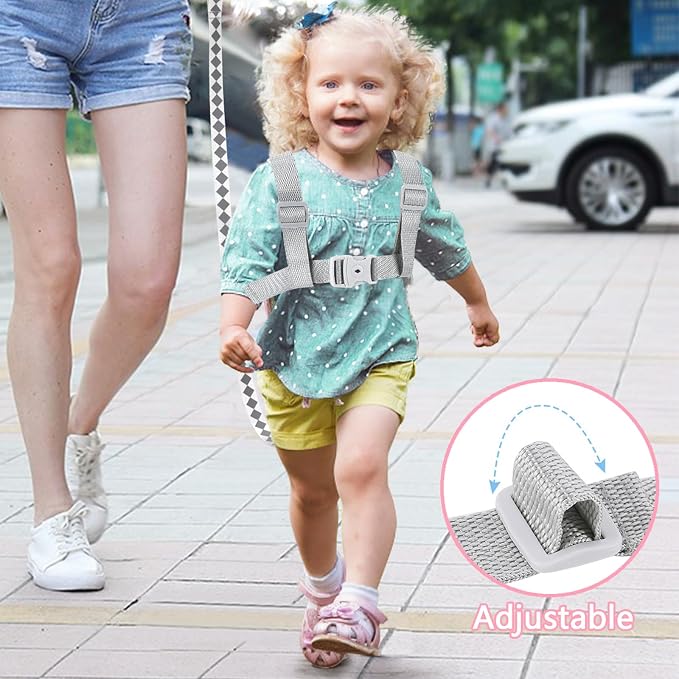 Accmor Toddler Harness Leash + Anti Lost Wrist Link, Cute Deer Kids Harness - Image 8