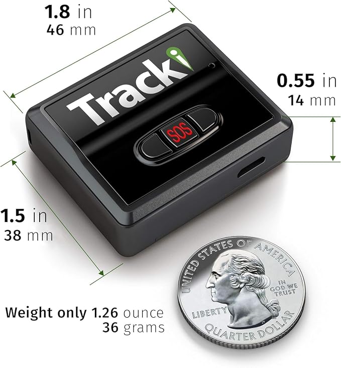 Tracki GPS Tracker for Vehicles, Kids. Subscription Needed. US-Made Tech. 4G - Image 3