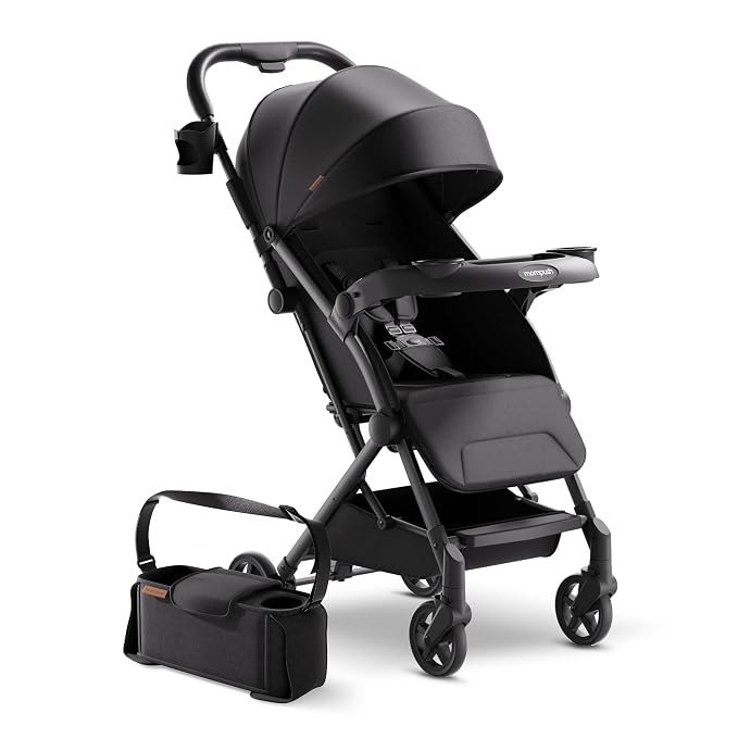 Mompush Lithe V2 Lightweight Travel Stroller, Compact Foldable Baby Stroller by mompush