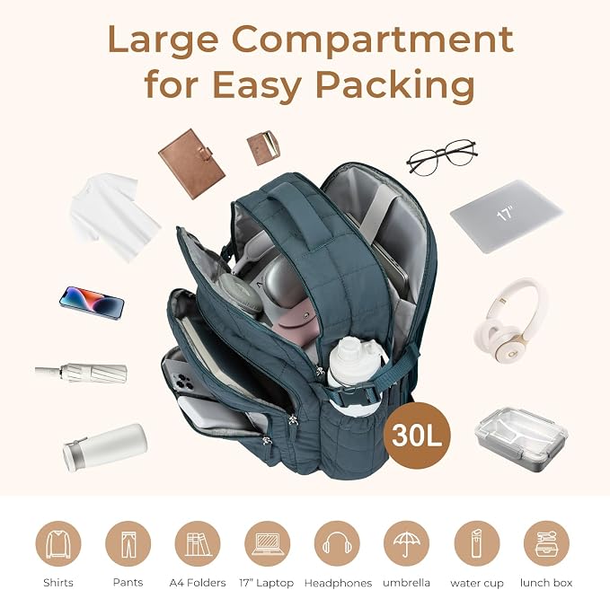 CLUCI 17.3 Inch Laptop Backpack - Image 5