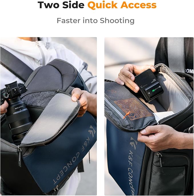 K&F CONCEPT Camera bags Waterproof 25L Large Capacity Camera Case - Image 3