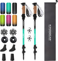 KINGGEAR Nordic Walking Stick, TP1 Hiking Poles Retractable Lightweight 7075 by KINGGEAR