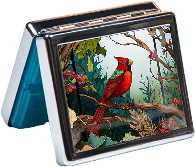 Silver Vintage Pill Box 7 Day Metal Pill Box - Image 4
