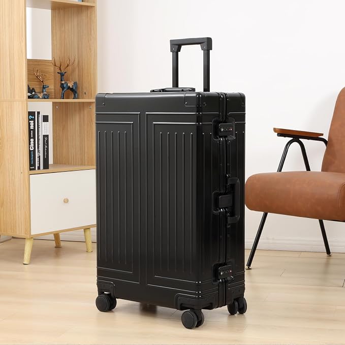 All Aluminum Carry On Luggage，Cut from Whole Aluminum Sheet，22x14x9 Airline - Image 2