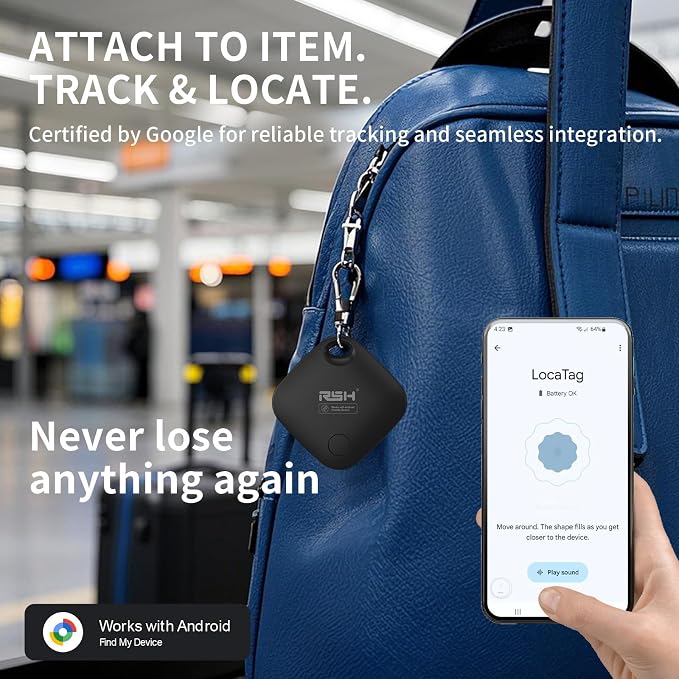 Air Tracker Tag for Android 4 Pack Luggage Tracker Tags Works - Image 5