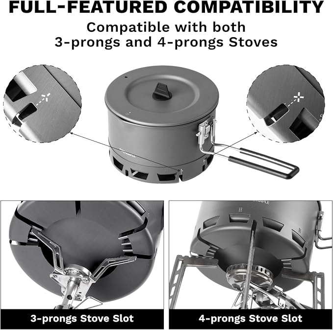 Fire-Maple Petrel Ultralight Pot- High Efficiency Aluminum Camping and - Image 3