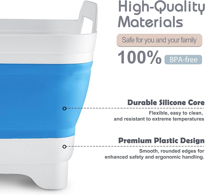 2.4 Gal Collapsible Dish Basin - Image 5