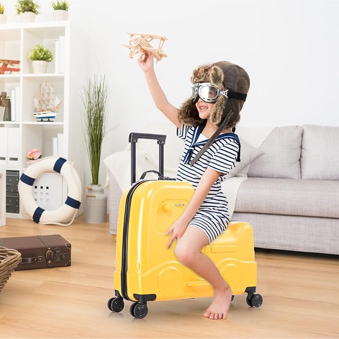 Apelila 22 inch Ride on Suitcase - Image 7