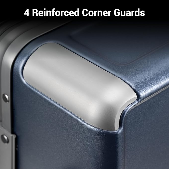 LEVEL8 Carry On Luggage Airline Approved Zipperless - Image 4