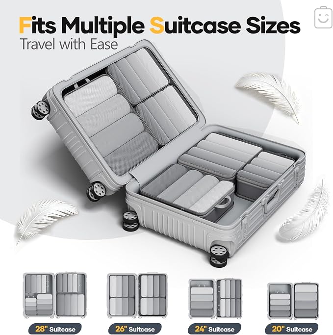 Veken 6/9/11 Set Compression Packing Cubes - Image 7