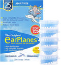 New Super Soft Adult EarPlanes® Ear Plugs Airplane Travel Ear Protection 5 Pair by Cirrus+Healthcare+Products