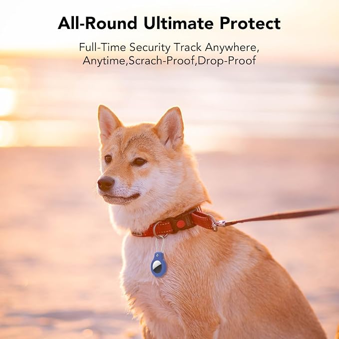 for AirTag Holder Case with Keychain, Air Tags-4 Pack - Image 5