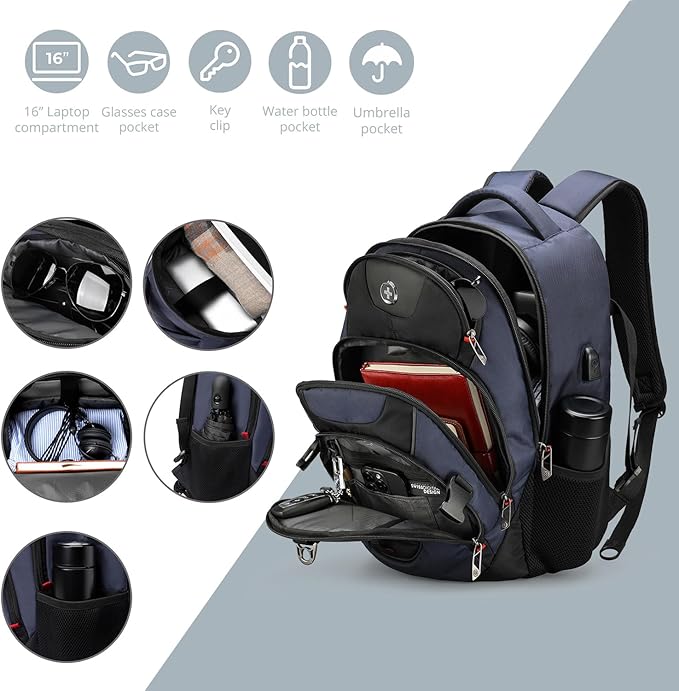 Swissdigital Design Travel Backpack - Image 7