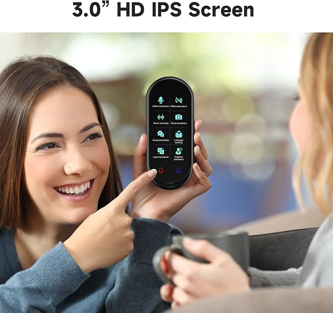 Language Translator Device, Portable Translator No WiFi Needed, Offline Voice - Image 6