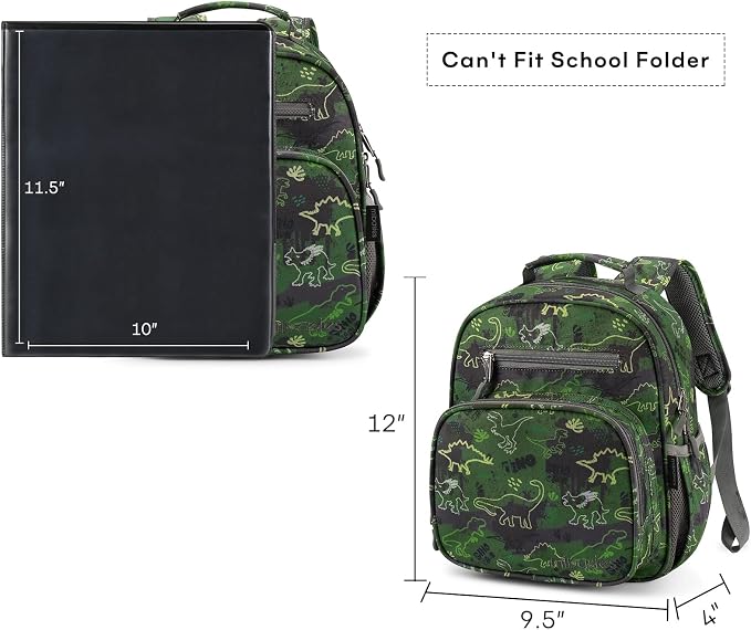 mibasies Toddler Backpack for Boys 2-4: Cute Kids Backpacks Boys - Image 4