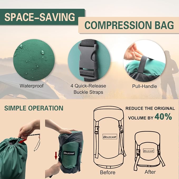 GoldCamp compression stuff sack - Image 4
