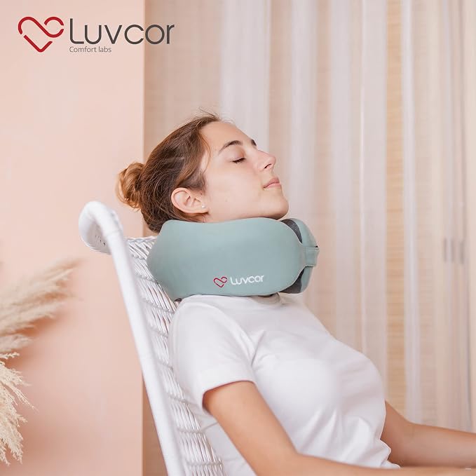 Premium Quality Memory Foam Travel Neck Pillow Bundle - Image 7