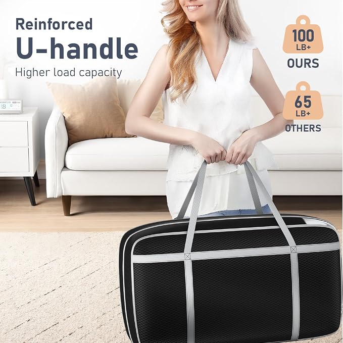 DIMJ Large Comforter Storage Bag - Image 4