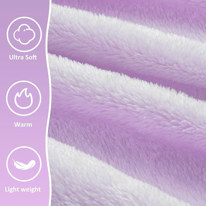 Travel Blanket, 3-in-1 Ultra-Soft, Warm & Lightweight Travel Blanket Airplane - Image 2