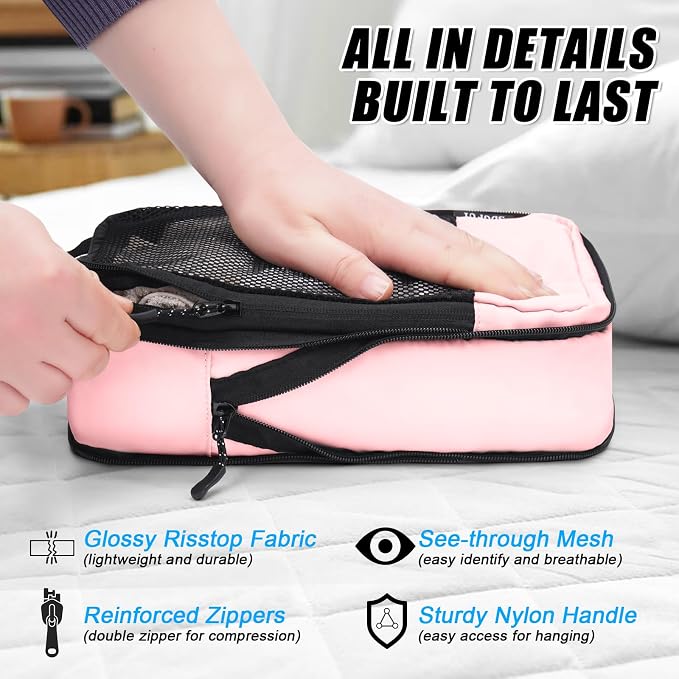 4 PCS Set Compression Packing Cubes - Image 7
